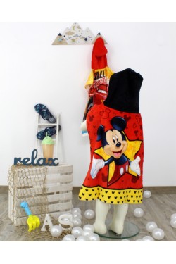 Πόντσο Θαλάσσης Mickey Πετσέτες Θαλάσσης Παιδικές